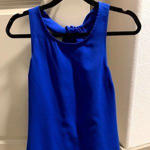 Skies Are Blue Royal Blue Tank, Small